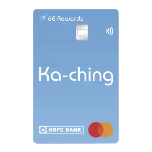 6E Rewards IndiGo HDFC Bank Credit Card