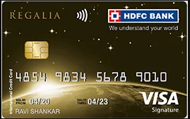 HDFC Regalia Credit Card