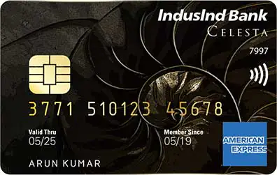 IndusInd Celesta Credit Card