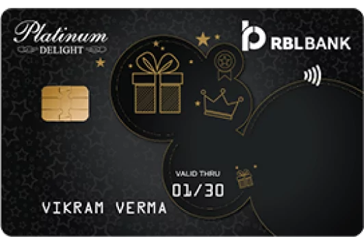 RBL Bank Platinum Delight Credit Card