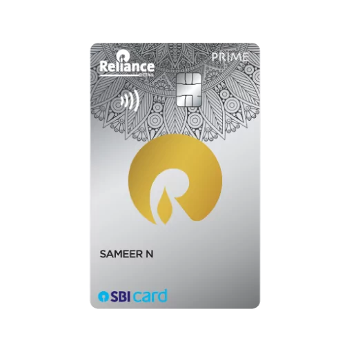 Reliance SBI Card PRIME
